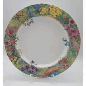 Nikko Secret Garden Dinner Plate Davir Patra Summer Floral Spring Replacement